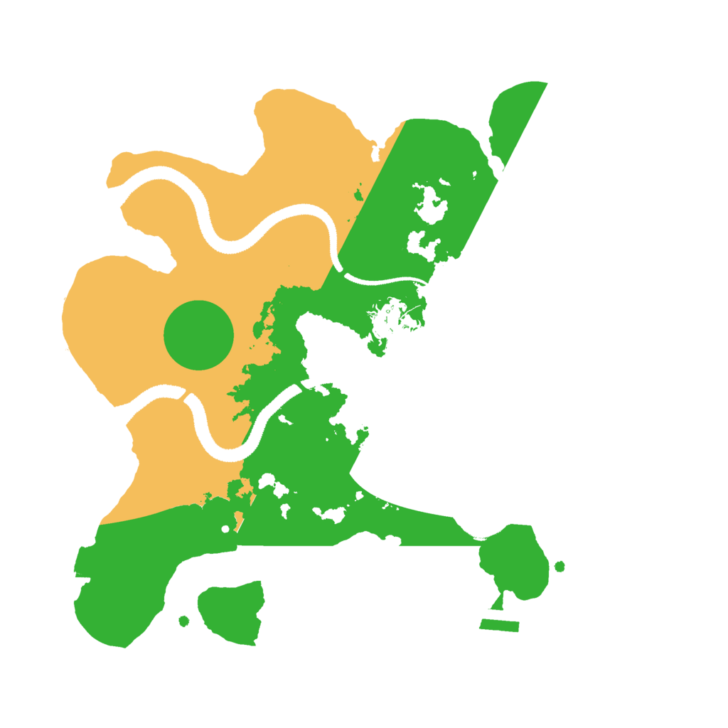 Biome Rust Map: Procedural Map, Size: 2750, Seed: 696969