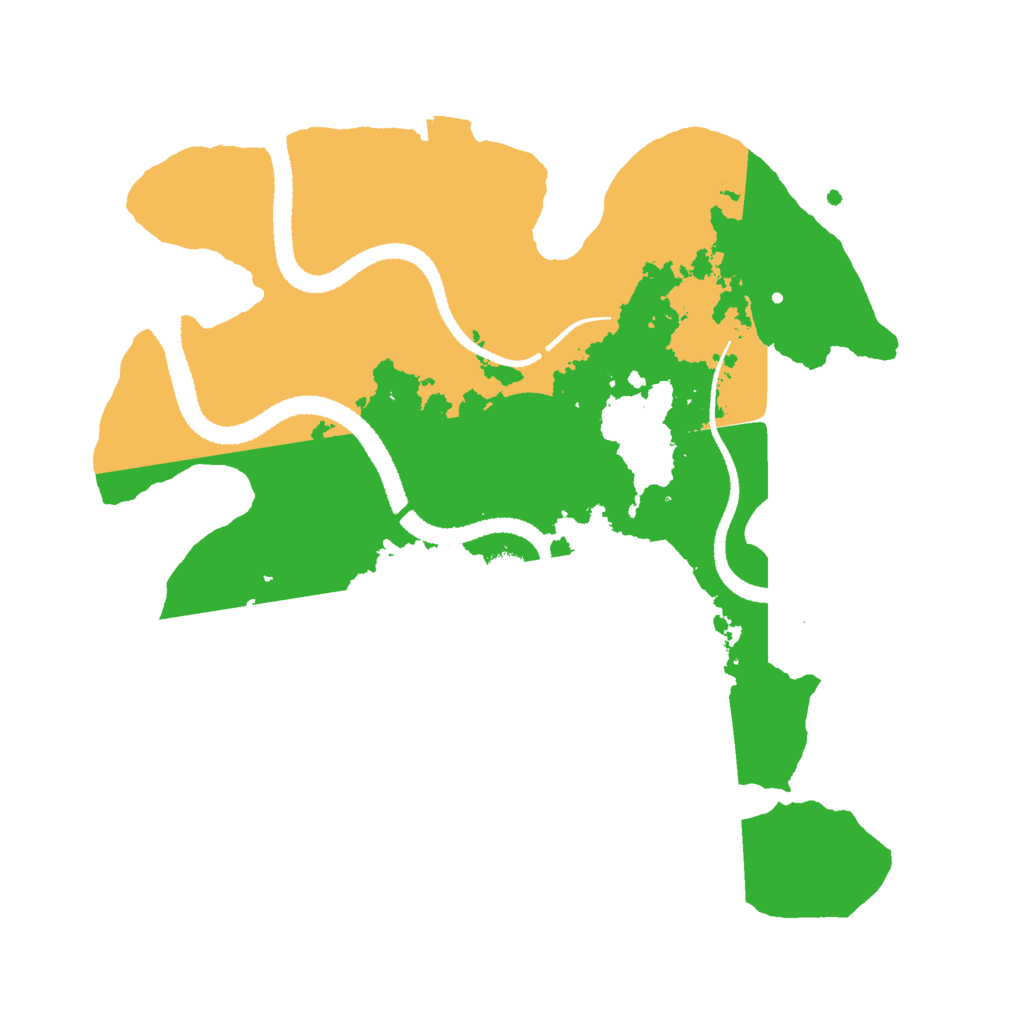 Biome Rust Map: Procedural Map, Size: 2700, Seed: 1756296102