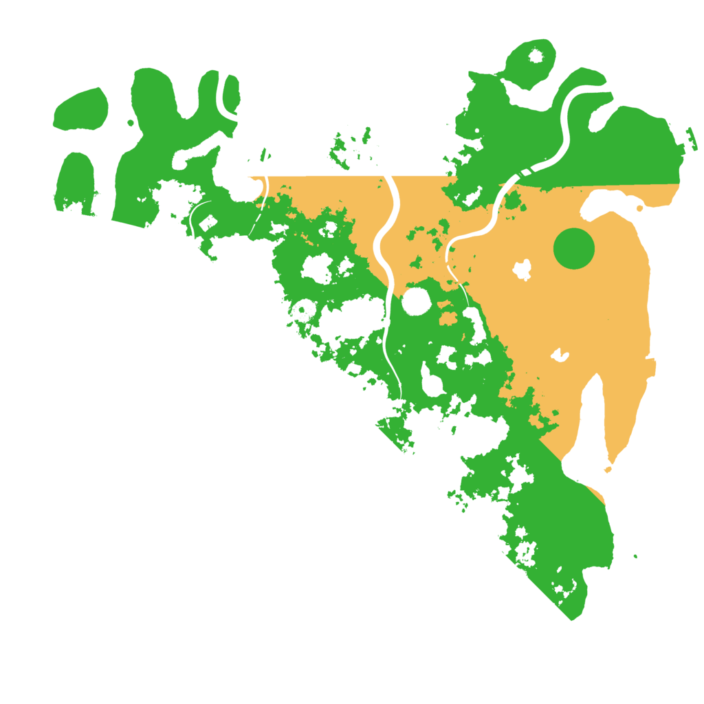 Biome Rust Map: Procedural Map, Size: 4500, Seed: 976144129