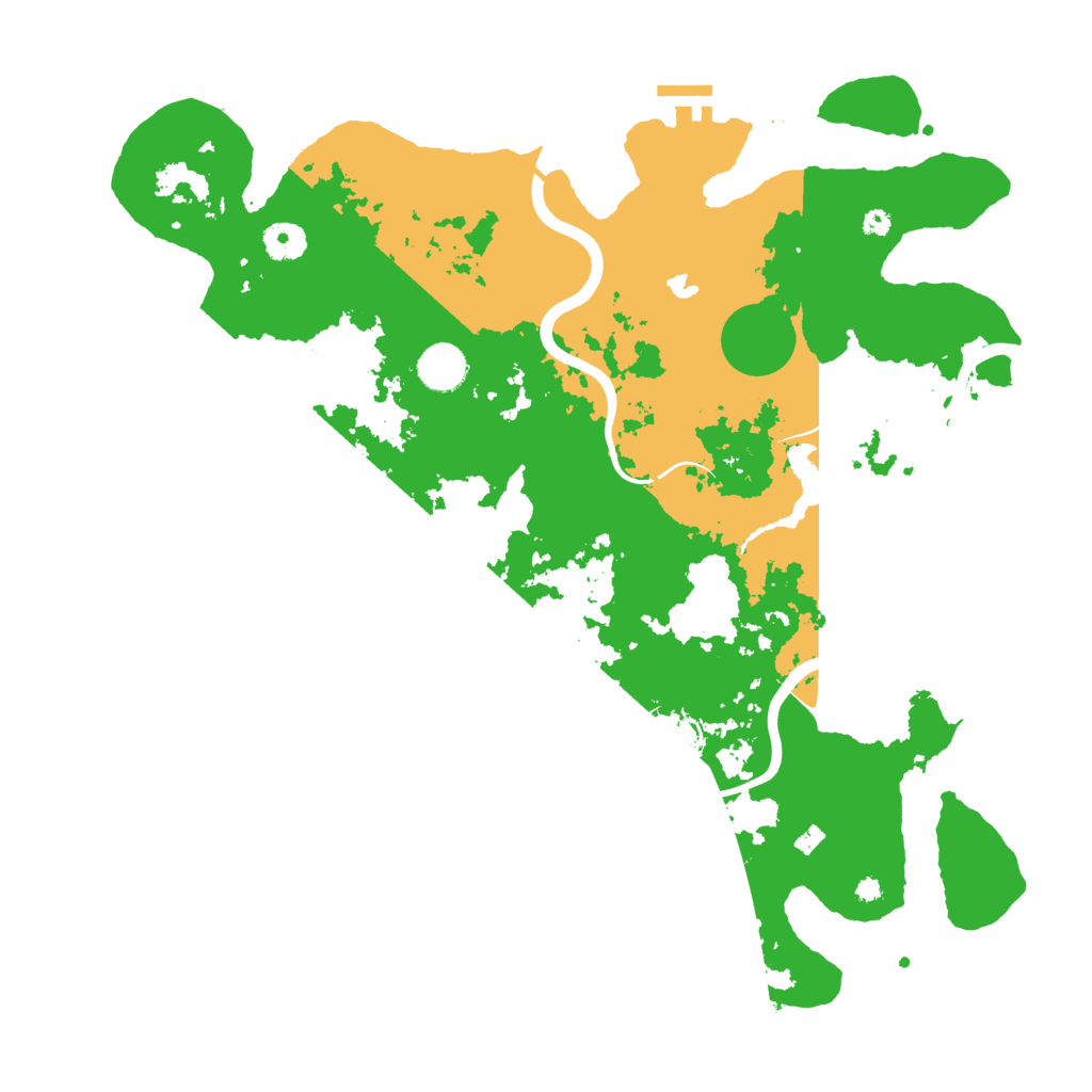 Biome Rust Map: Procedural Map, Size: 4000, Seed: 1251744427