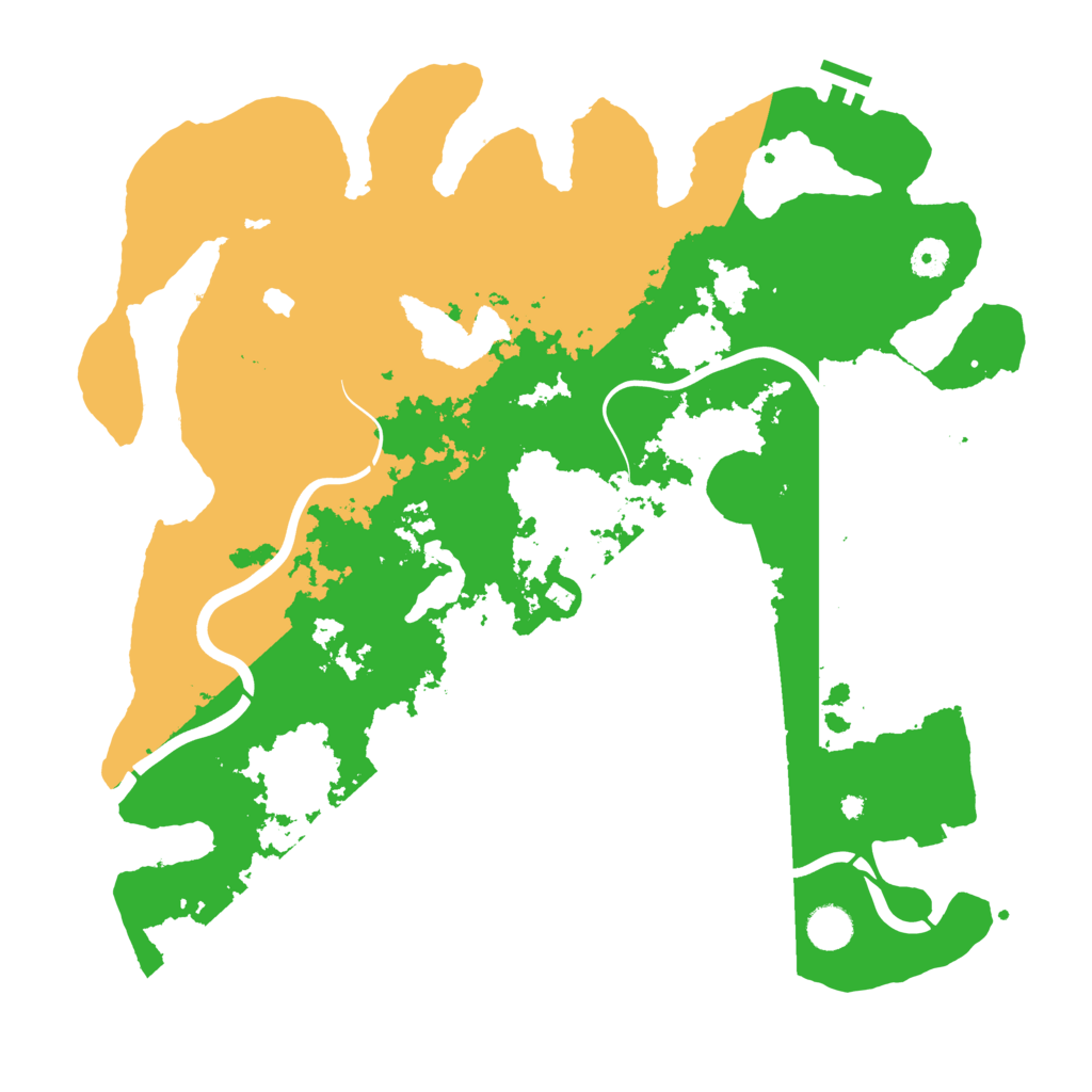 Biome Rust Map: Procedural Map, Size: 4250, Seed: 12356790