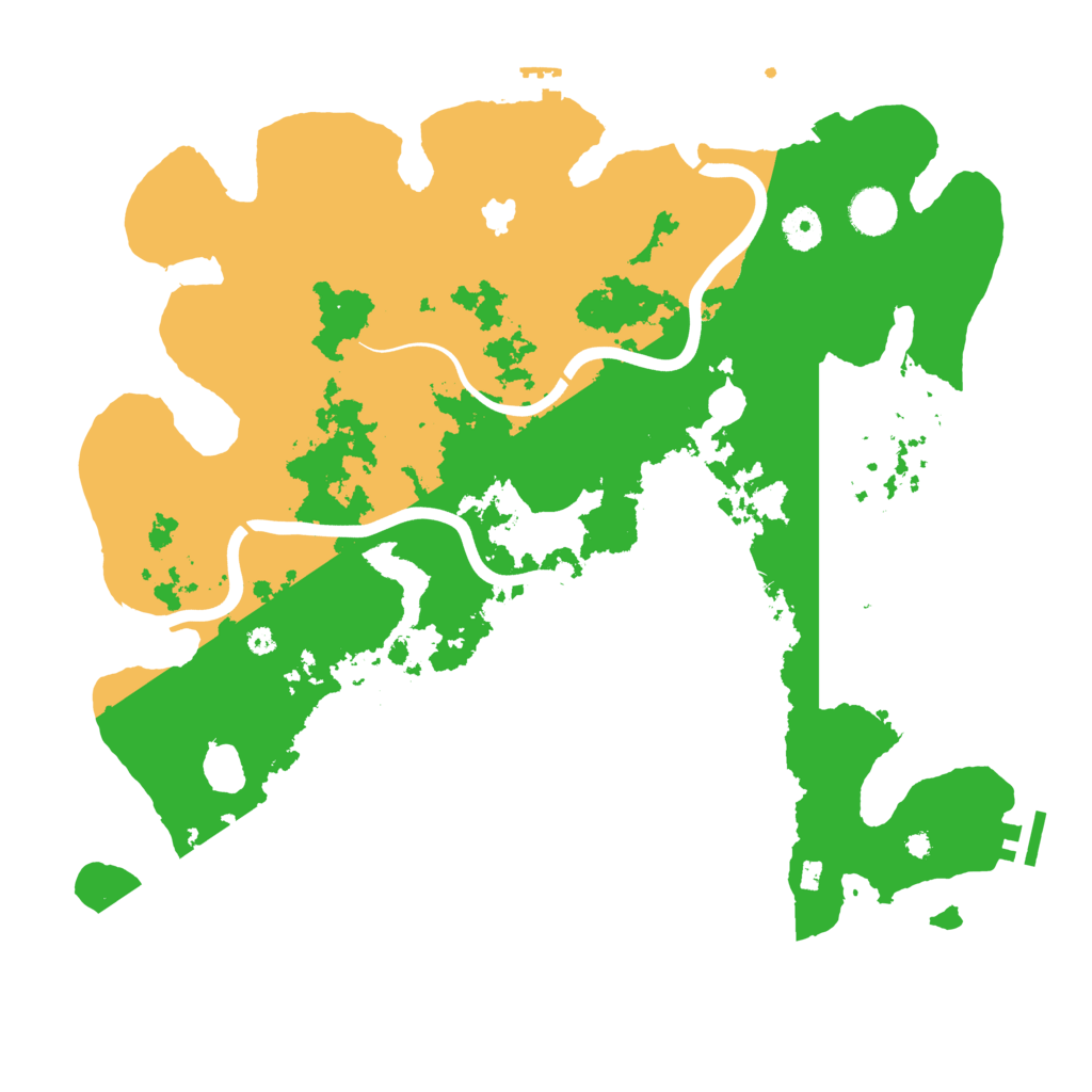 Biome Rust Map: Procedural Map, Size: 4000, Seed: 1360148964