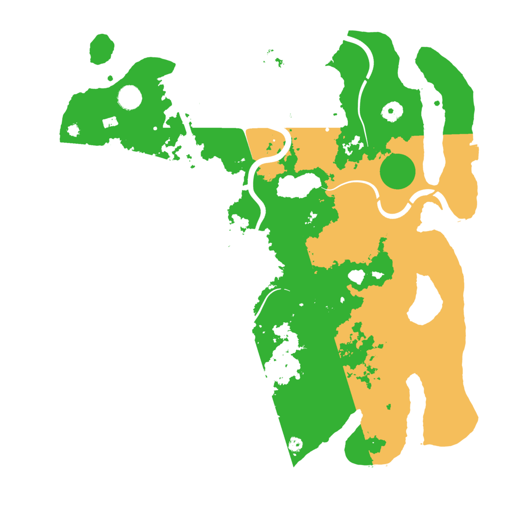 Biome Rust Map: Procedural Map, Size: 3800, Seed: 336064348