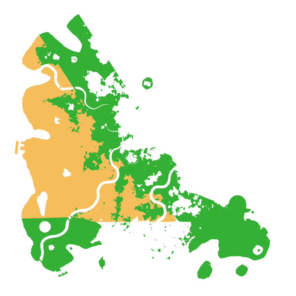 Biome Rust Map: Procedural Map, Size: 4602, Seed: 82828