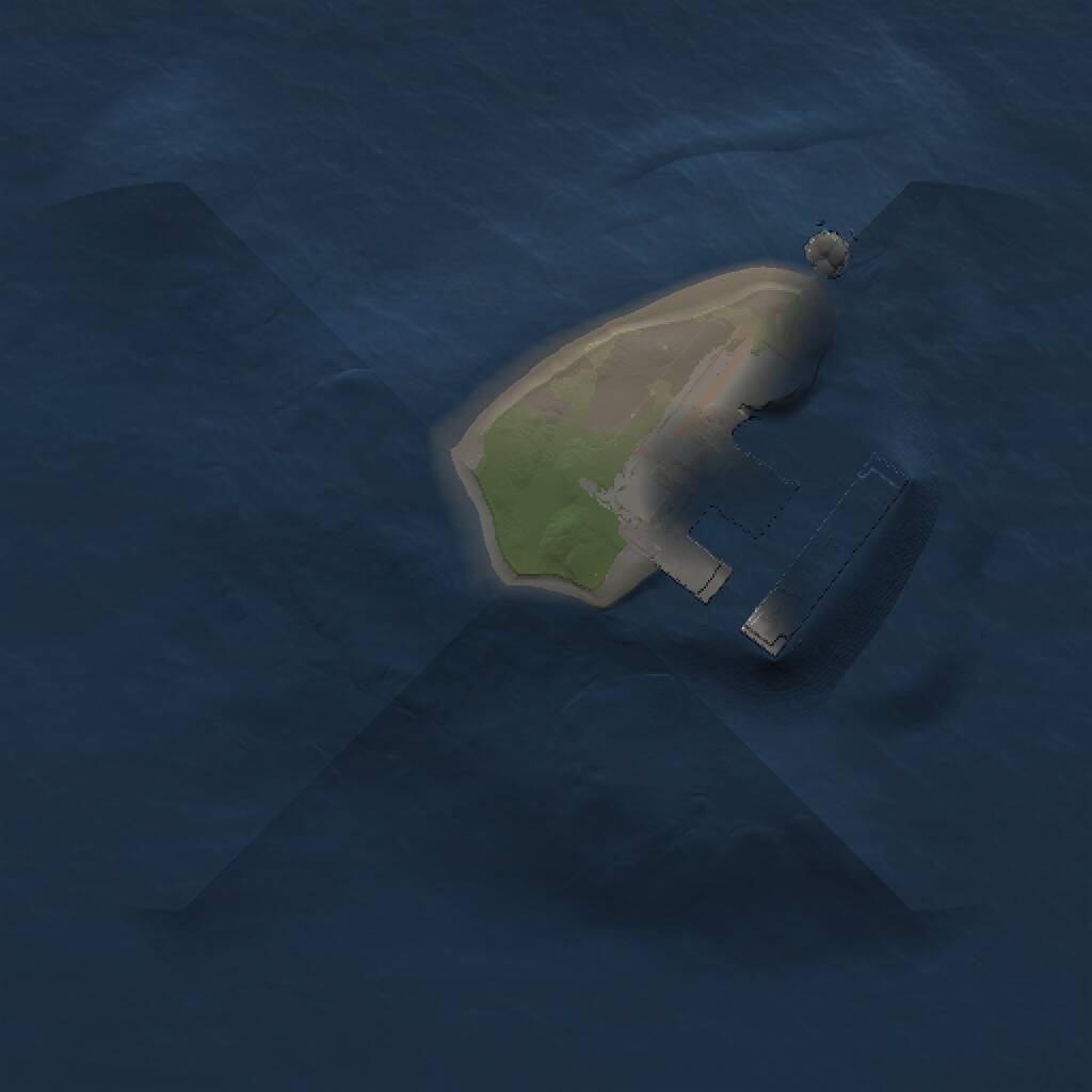 Rust Map: Procedural Map, Size: 1000, Seed: 638785589, 2 Monuments