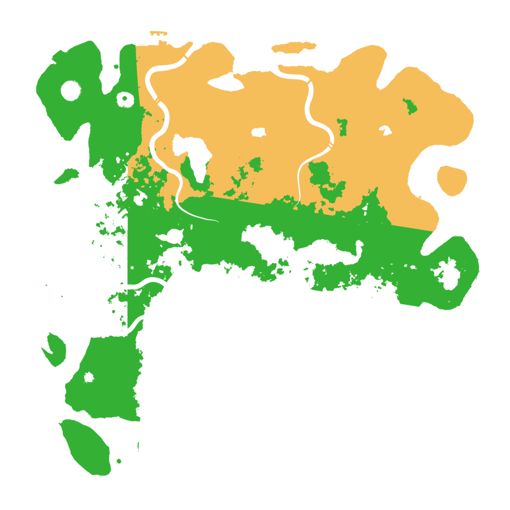 Biome Rust Map: Procedural Map, Size: 4500, Seed: 20523