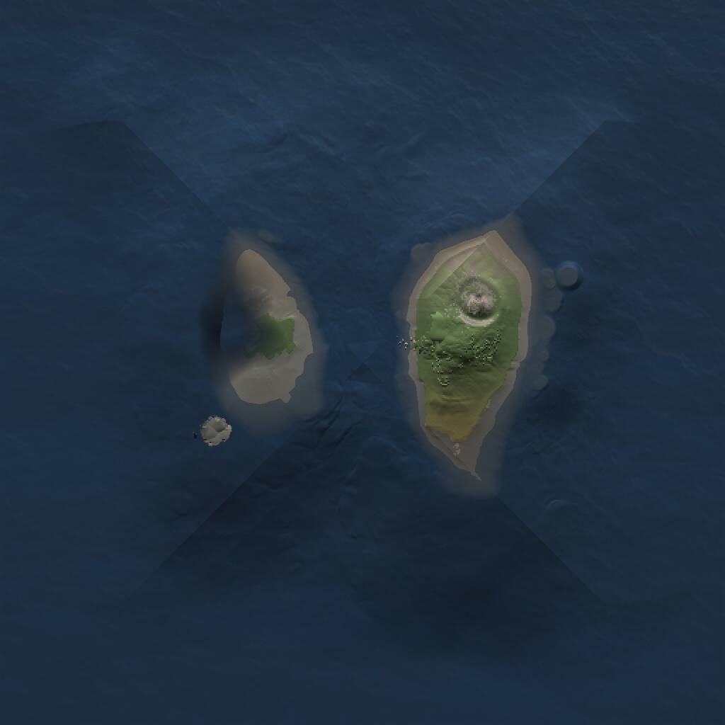 Rust Map: Procedural Map, Size: 1000, Seed: 55000, 1 Monuments