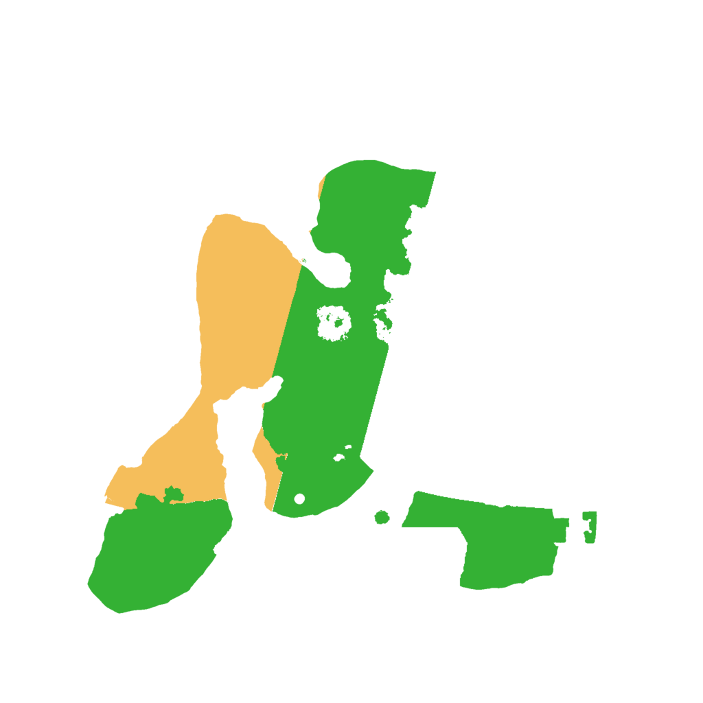 Biome Rust Map: Procedural Map, Size: 2000, Seed: 256475686