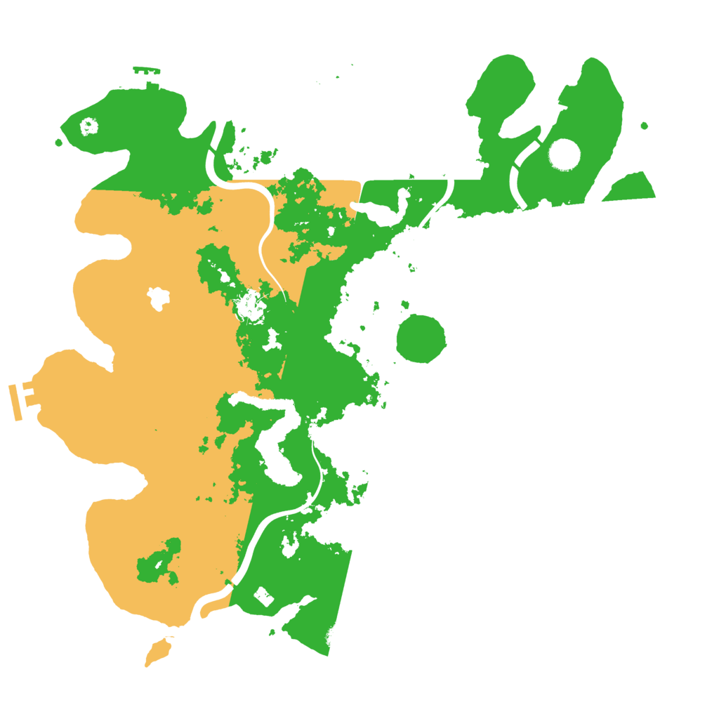 Biome Rust Map: Procedural Map, Size: 4000, Seed: 588629841