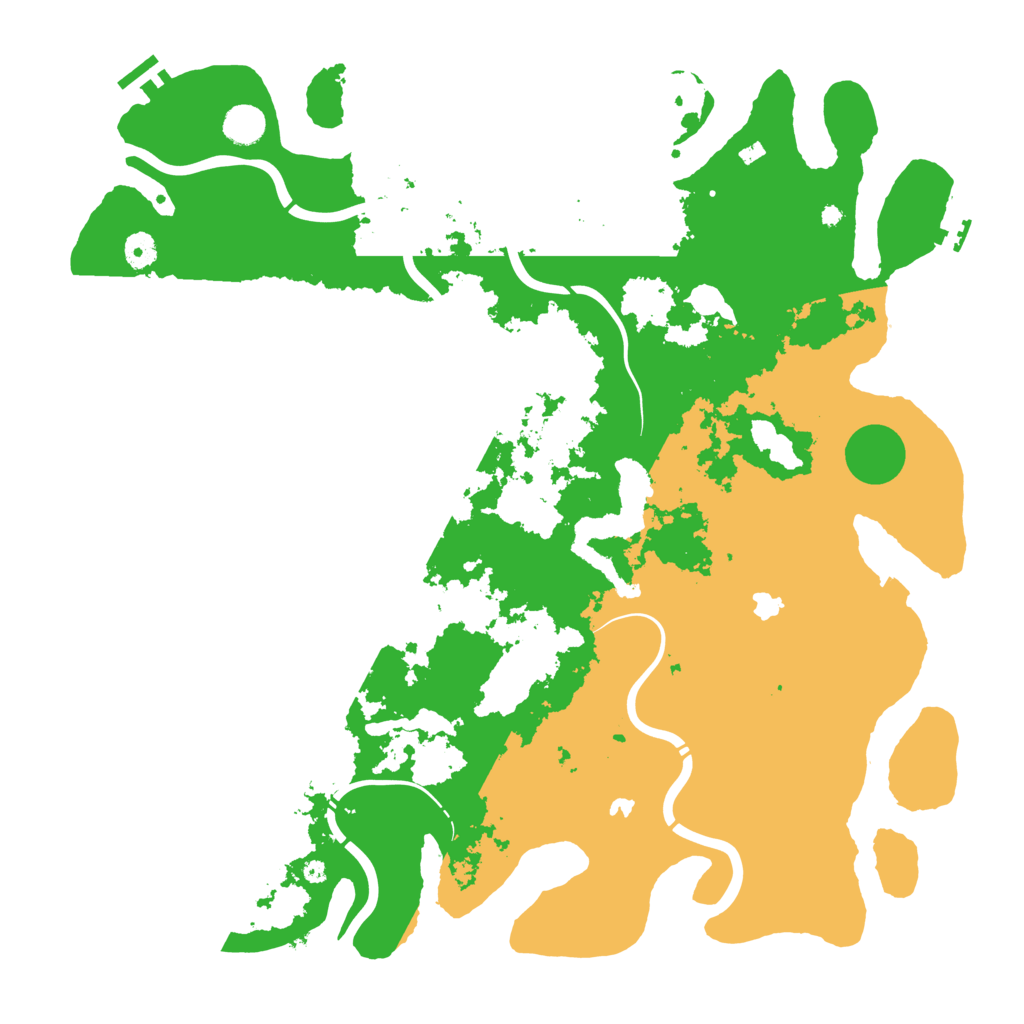 Biome Rust Map: Procedural Map, Size: 4500, Seed: 700014423