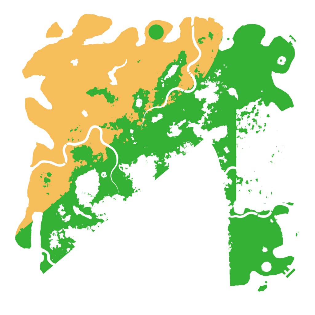 Biome Rust Map: Procedural Map, Size: 5500, Seed: 456430