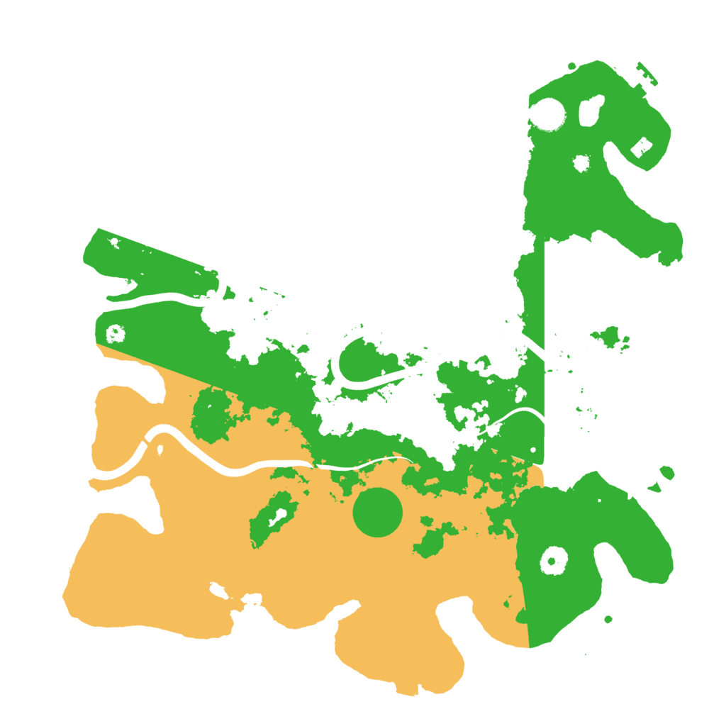 Biome Rust Map: Procedural Map, Size: 3850, Seed: 731656784