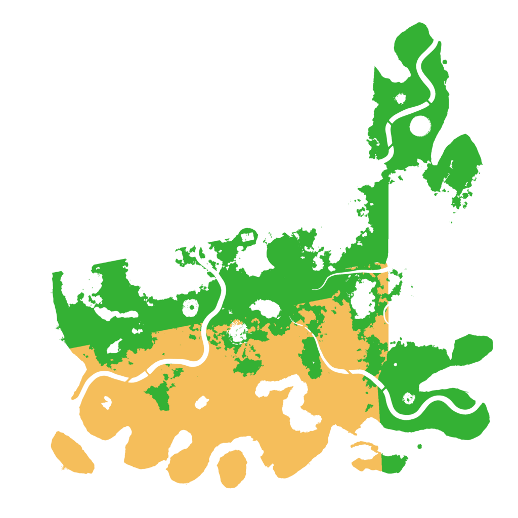 Biome Rust Map: Procedural Map, Size: 4500, Seed: 677414964