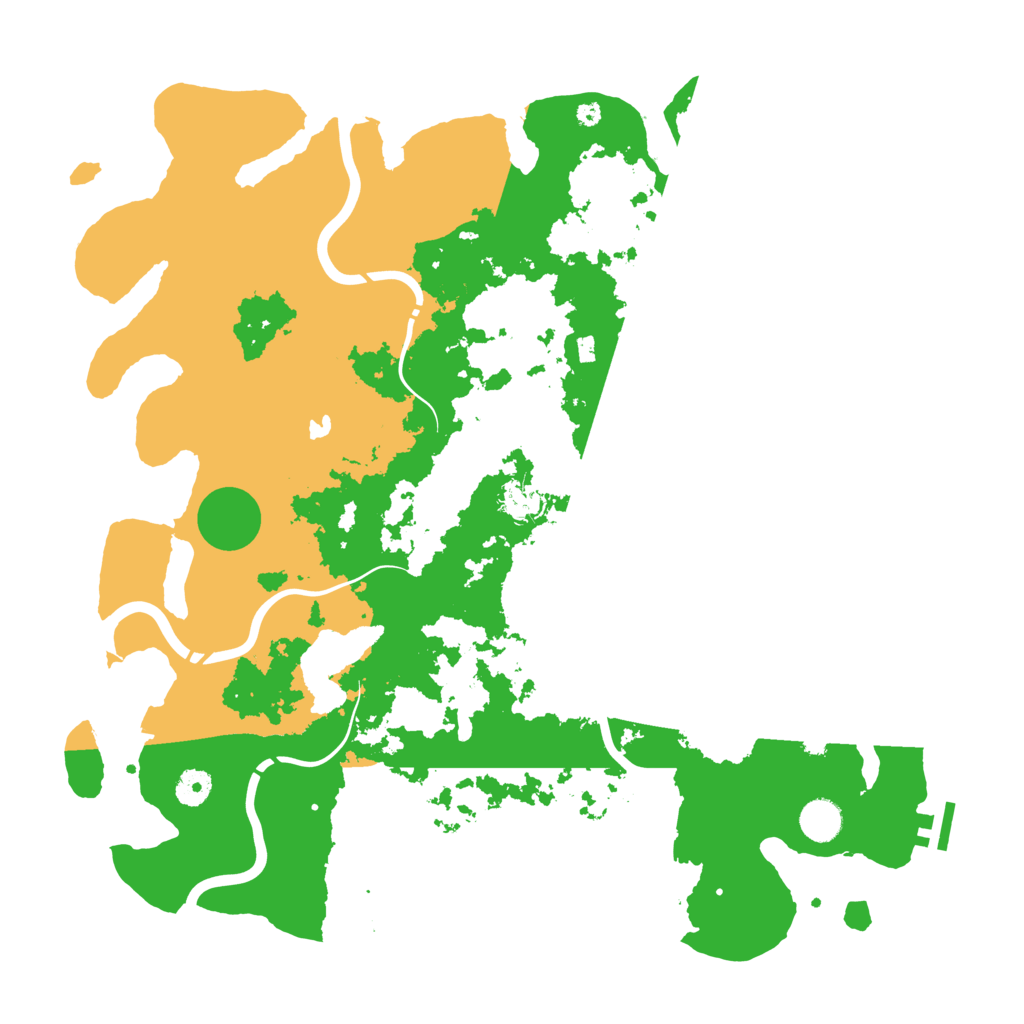 Biome Rust Map: Procedural Map, Size: 4250, Seed: 89397472