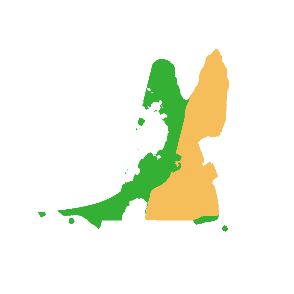 Biome Rust Map: Procedural Map, Size: 2000, Seed: 482002456