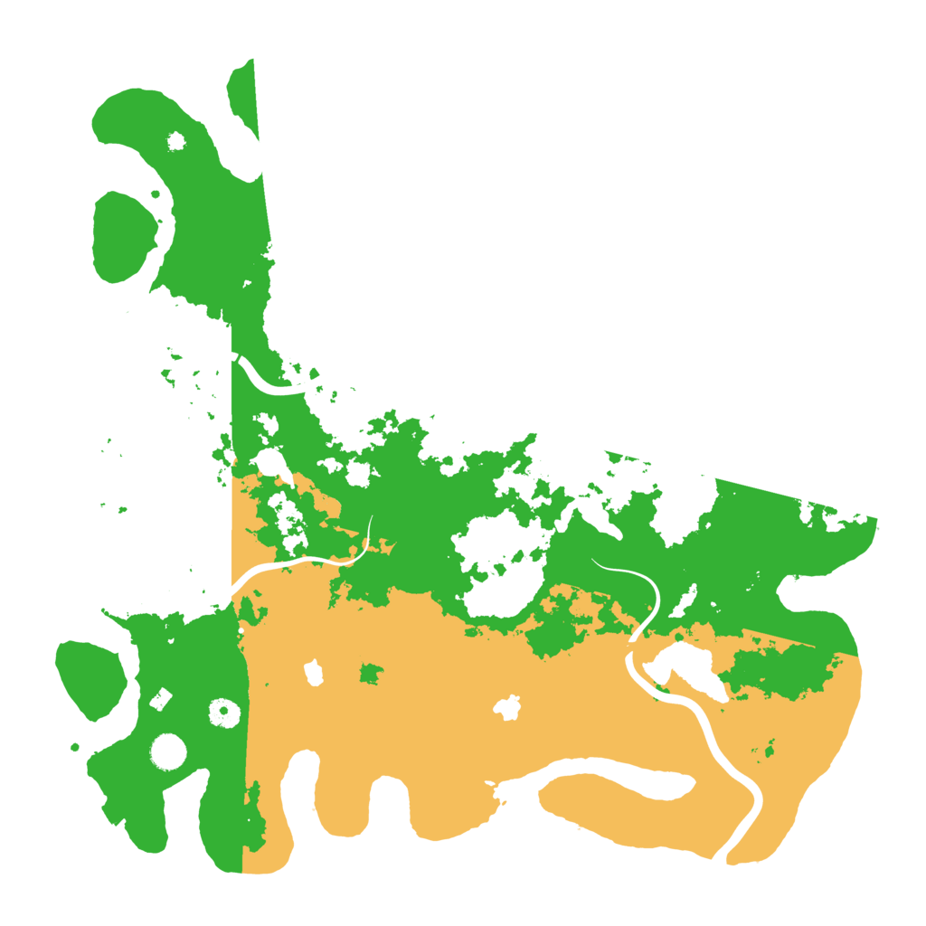 Biome Rust Map: Procedural Map, Size: 4500, Seed: 9695876
