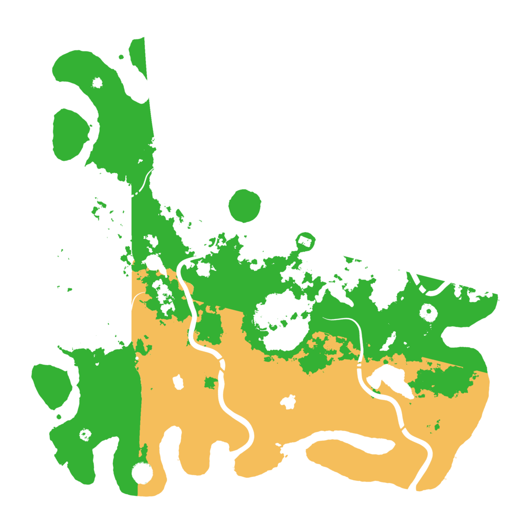 Biome Rust Map: Procedural Map, Size: 4500, Seed: 9695876