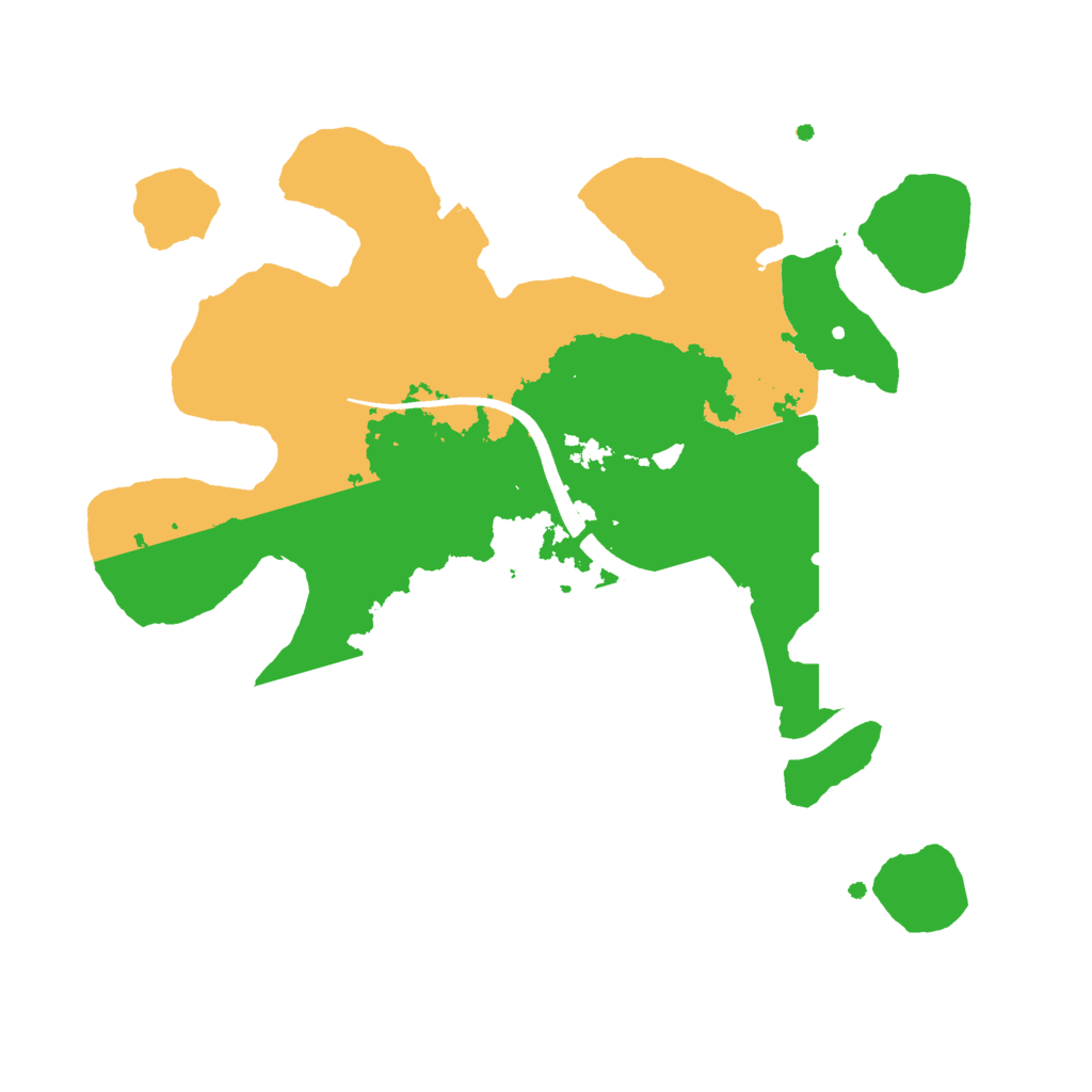 Biome Rust Map: Procedural Map, Size: 2500, Seed: 1451459240