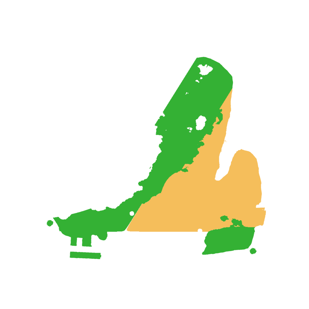 Biome Rust Map: Procedural Map, Size: 2000, Seed: 1766913280