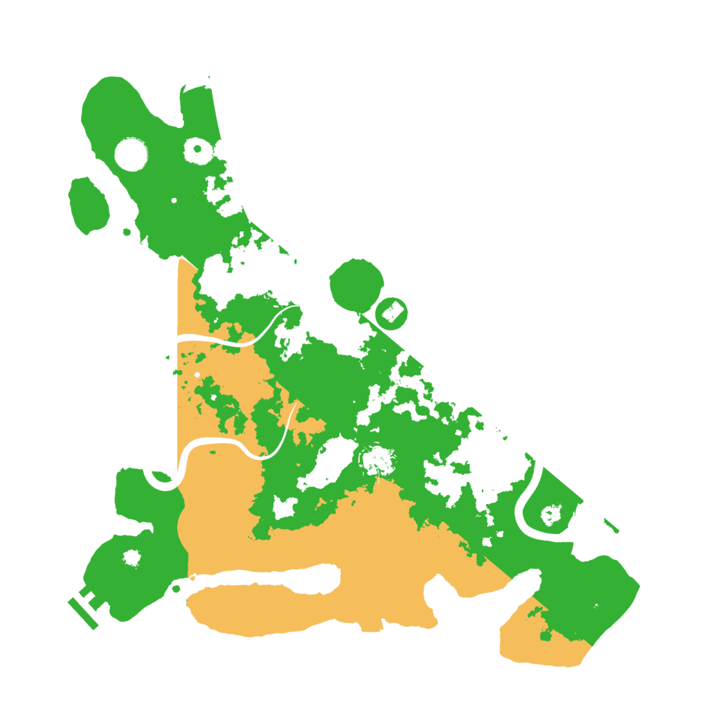 Biome Rust Map: Procedural Map, Size: 3750, Seed: 617579483
