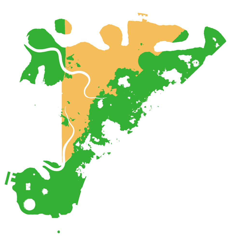 Biome Rust Map: Procedural Map, Size: 3750, Seed: 28082025