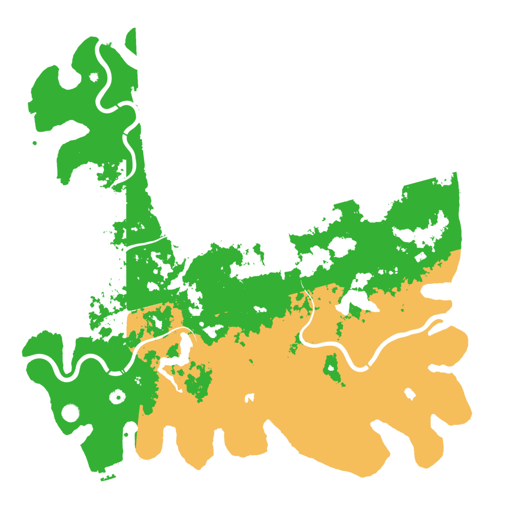 Biome Rust Map: Procedural Map, Size: 5000, Seed: 583023271