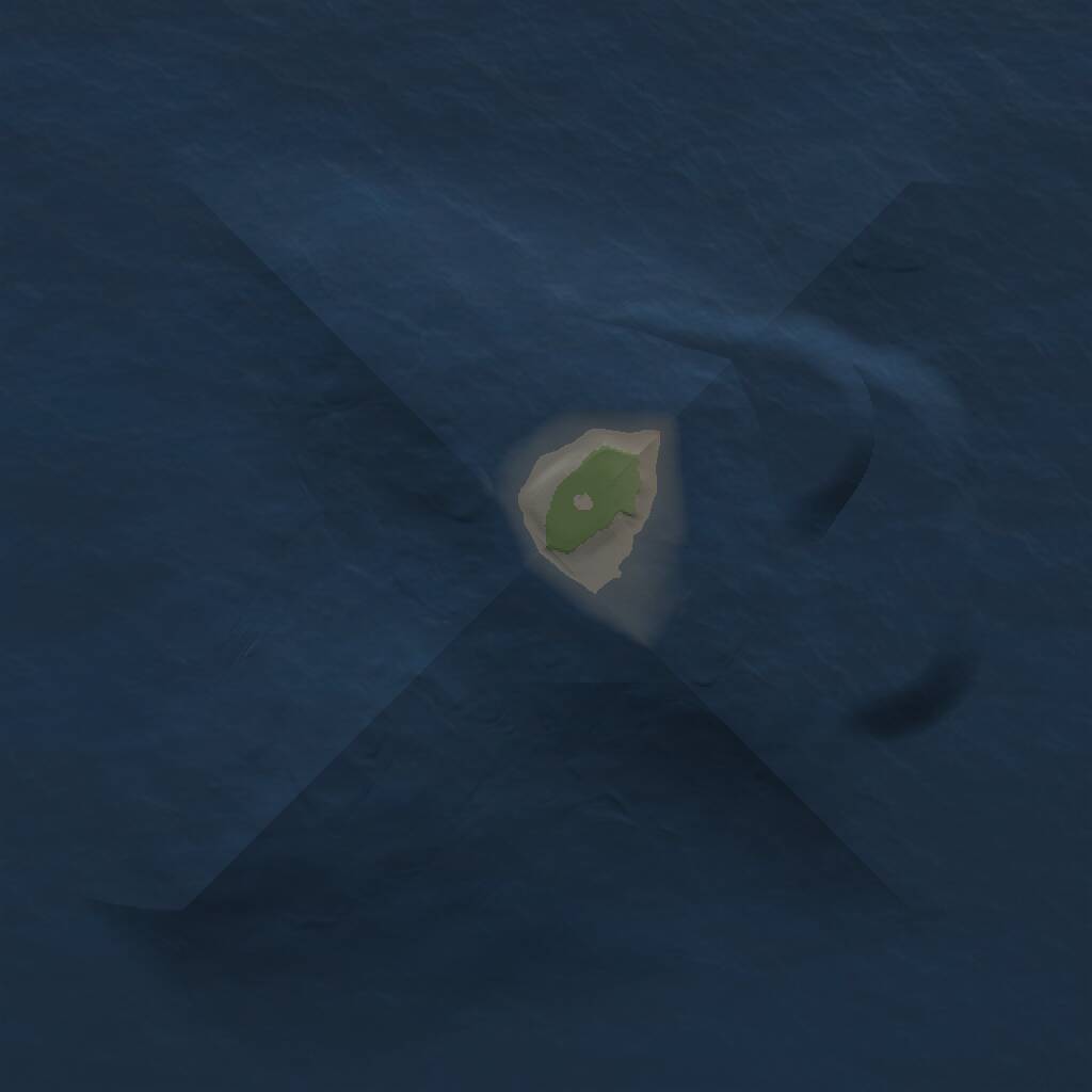 Rust Map: Procedural Map, Size: 1000, Seed: 266558219, 1 Monuments