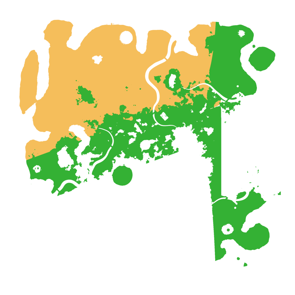 Biome Rust Map: Procedural Map, Size: 4000, Seed: 423380244