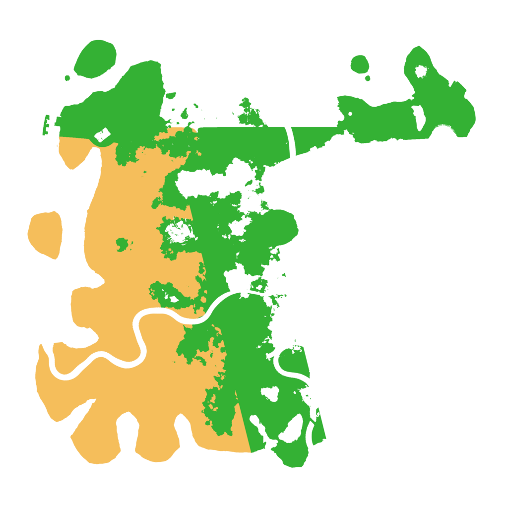 Biome Rust Map: Procedural Map, Size: 3750, Seed: 157620492