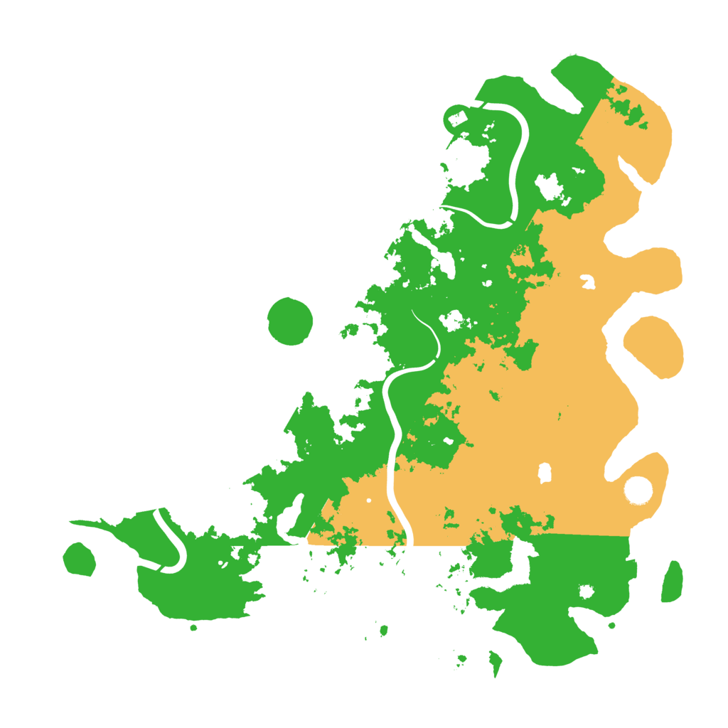 Biome Rust Map: Procedural Map, Size: 4500, Seed: 271907782
