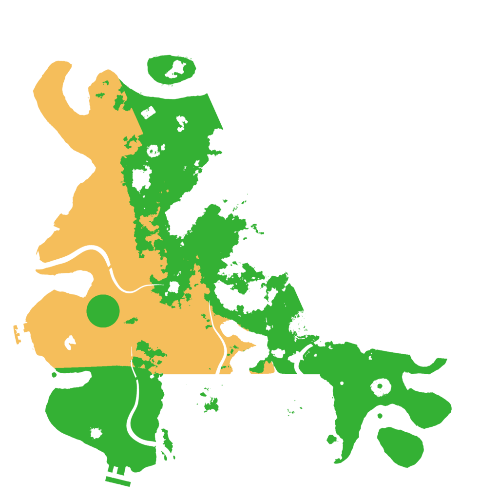 Biome Rust Map: Procedural Map, Size: 4000, Seed: 396083943