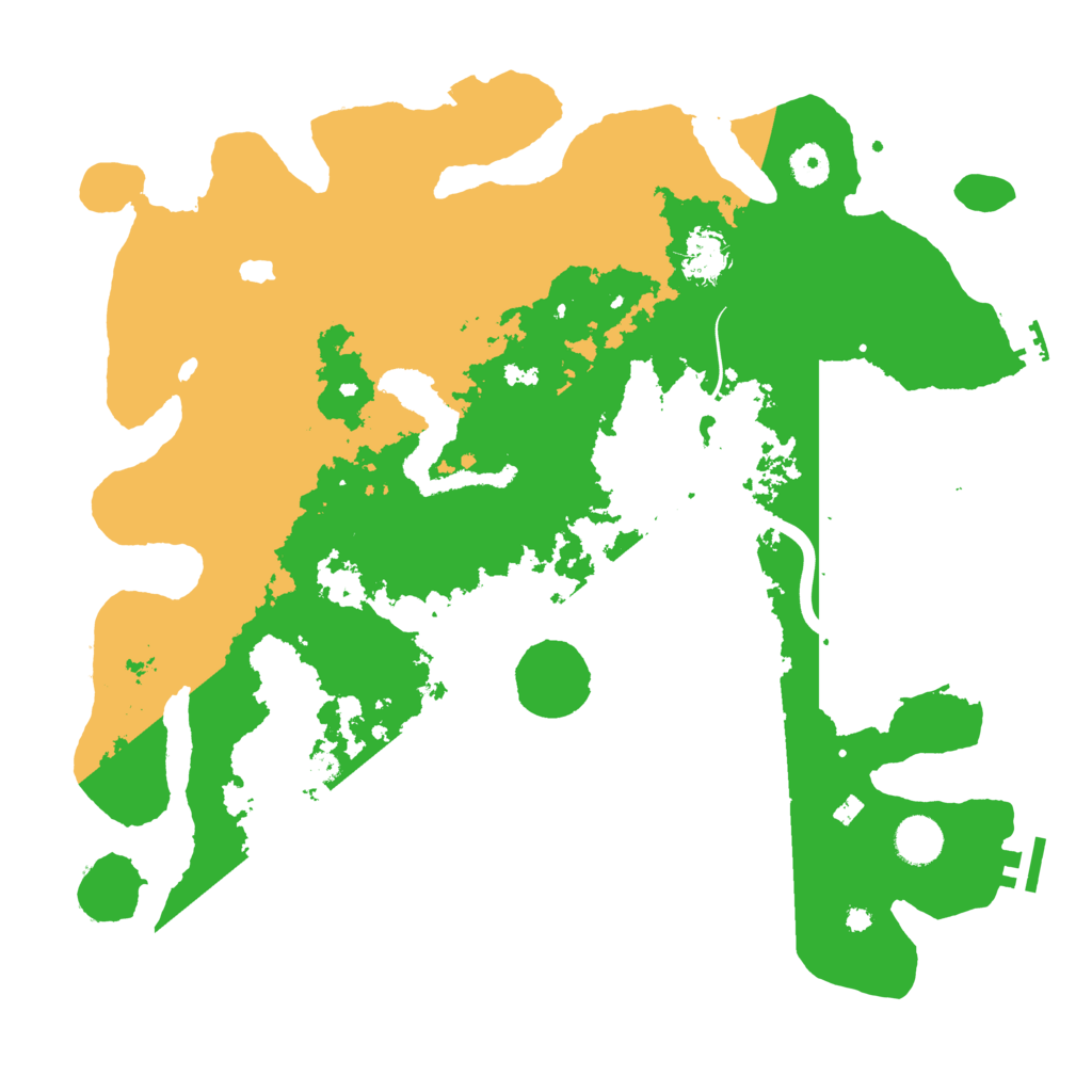 Biome Rust Map: Procedural Map, Size: 4000, Seed: 897997051