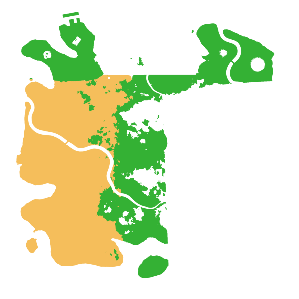 Biome Rust Map: Procedural Map, Size: 3750, Seed: 2128615895