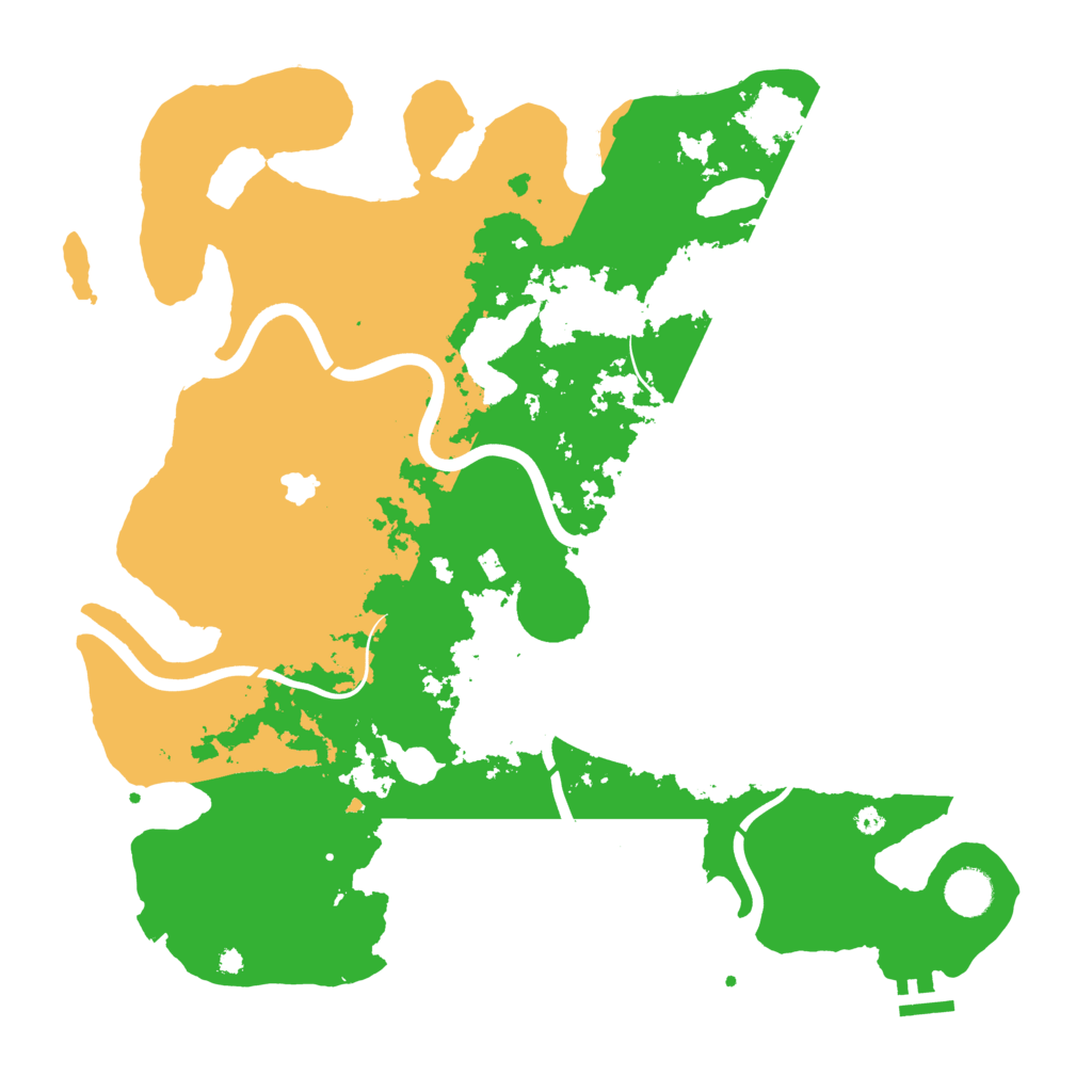 Biome Rust Map: Procedural Map, Size: 4000, Seed: 41747133