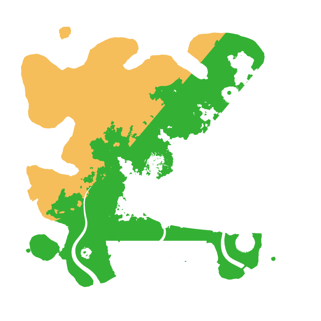 Biome Rust Map: Procedural Map, Size: 3000, Seed: 6321890