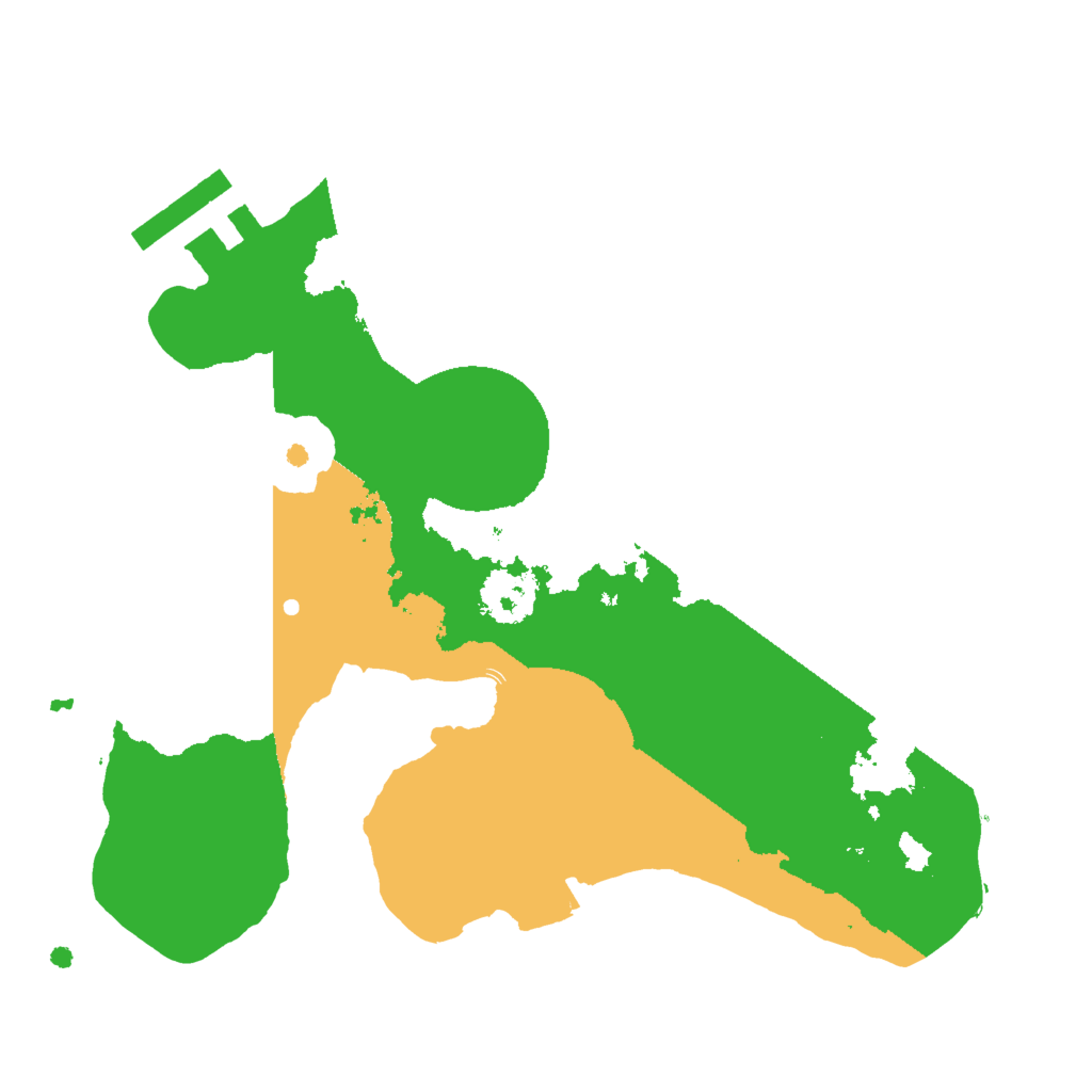 Biome Rust Map: Procedural Map, Size: 2000, Seed: 56513