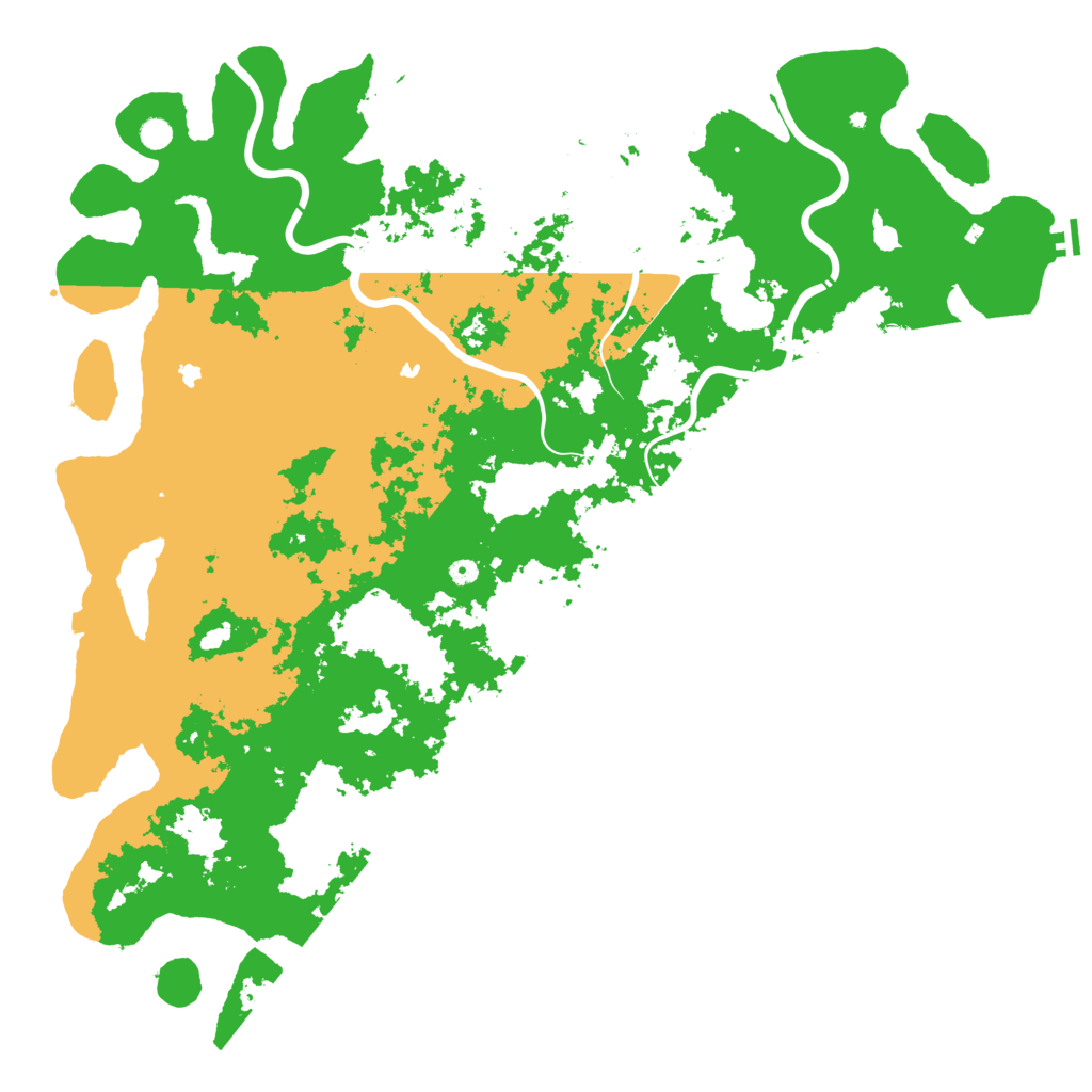 Biome Rust Map: Procedural Map, Size: 6000, Seed: 979353353