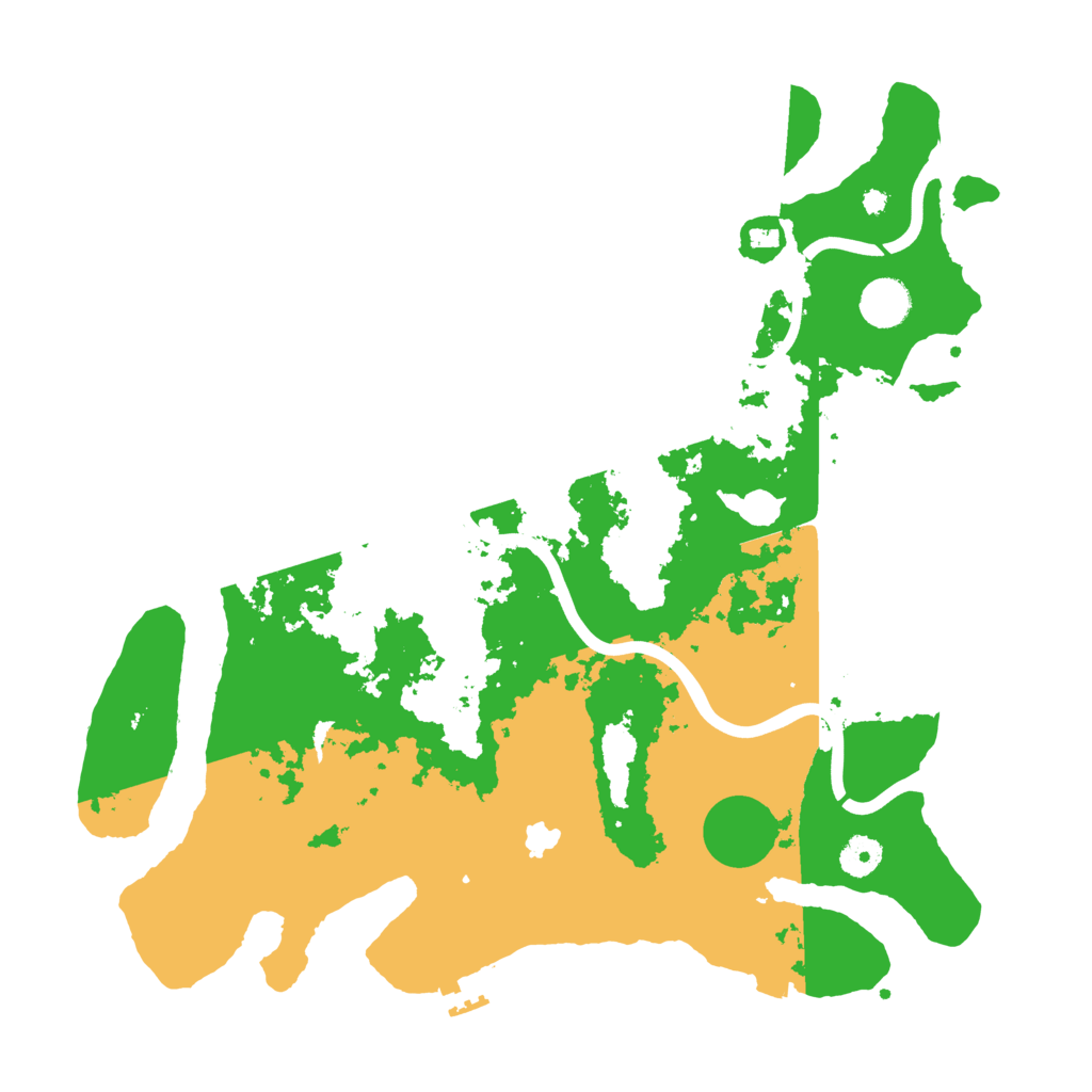 Biome Rust Map: Procedural Map, Size: 4000, Seed: 71484