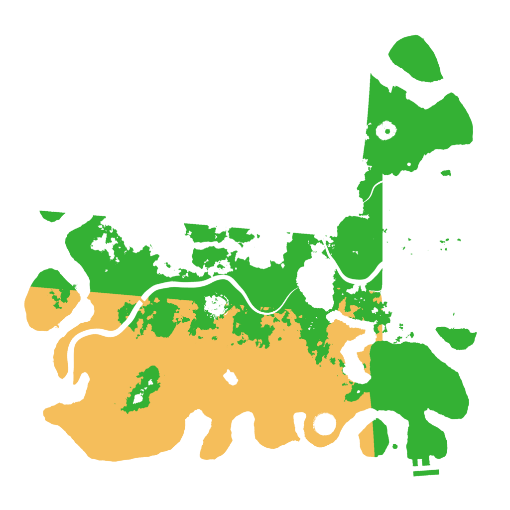 Biome Rust Map: Procedural Map, Size: 4000, Seed: 957482