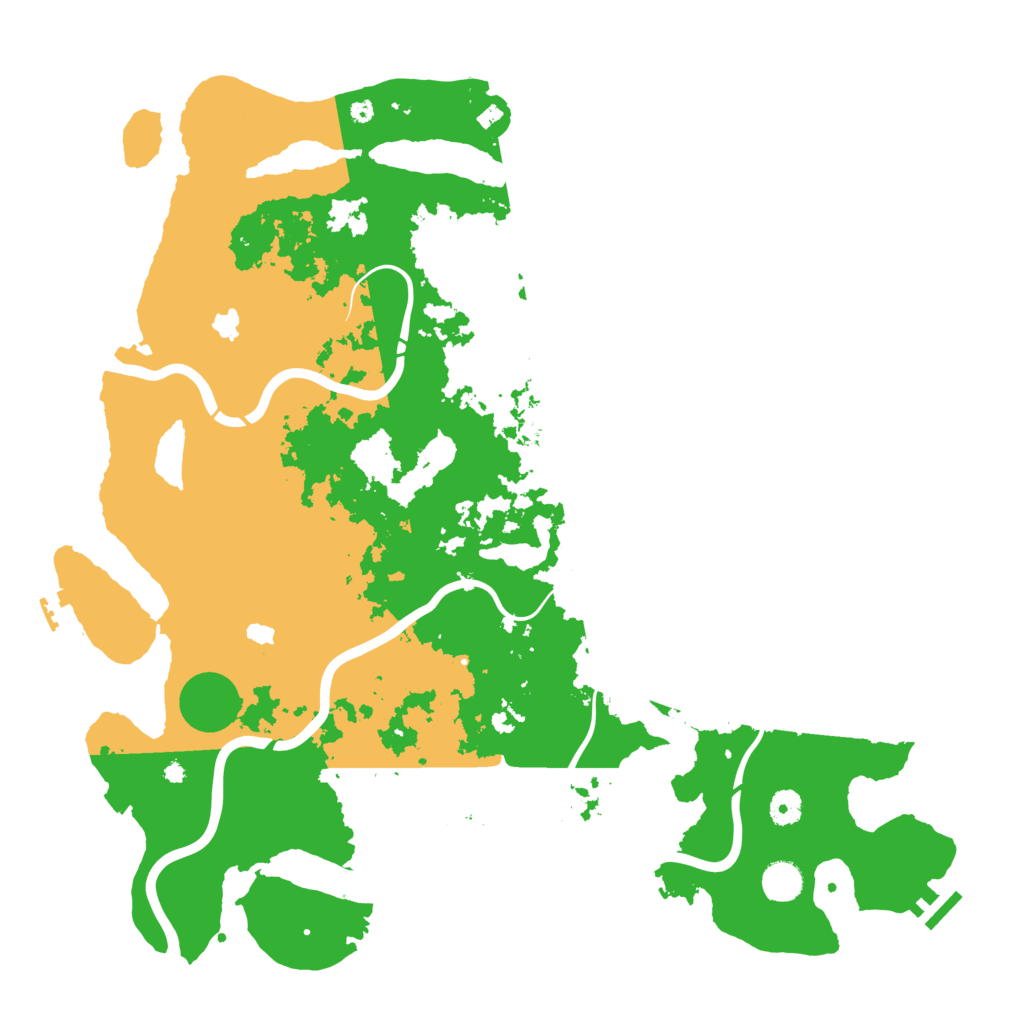 Biome Rust Map: Procedural Map, Size: 4500, Seed: 997174765