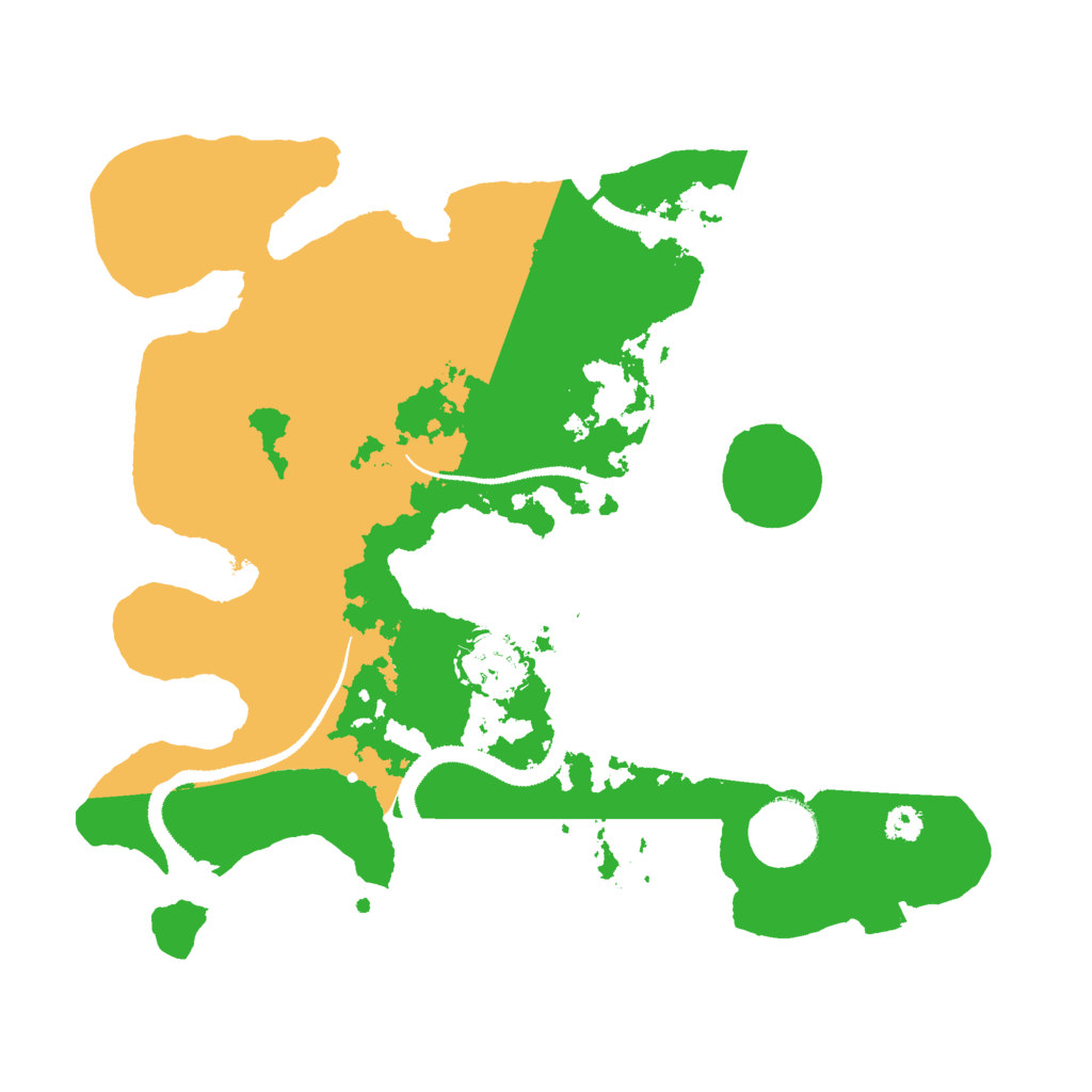 Biome Rust Map: Procedural Map, Size: 3000, Seed: 2032529474