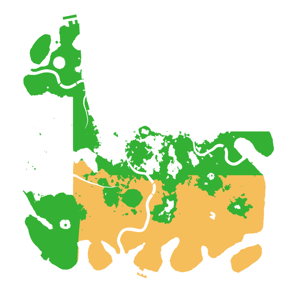 Biome Rust Map: Procedural Map, Size: 4250, Seed: 1755445712