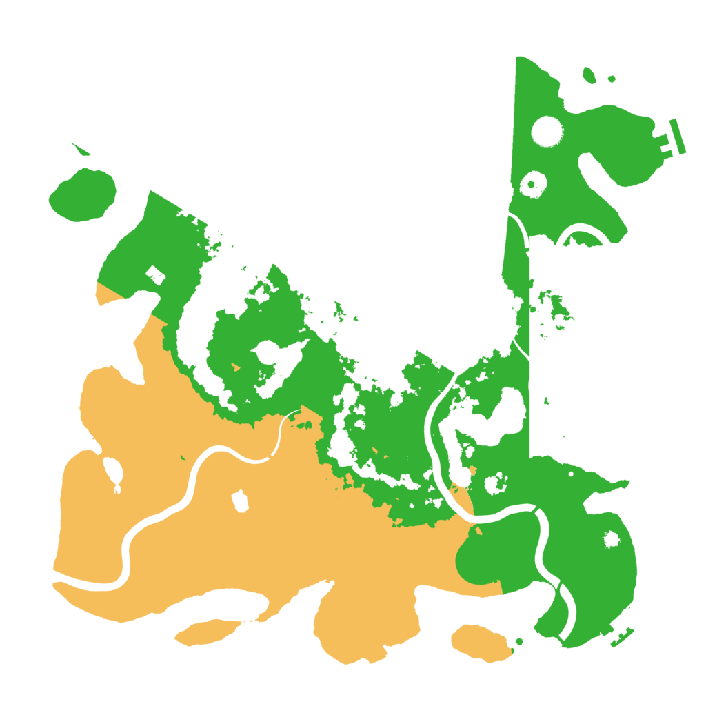 Biome Rust Map: Procedural Map, Size: 4000, Seed: 371787685