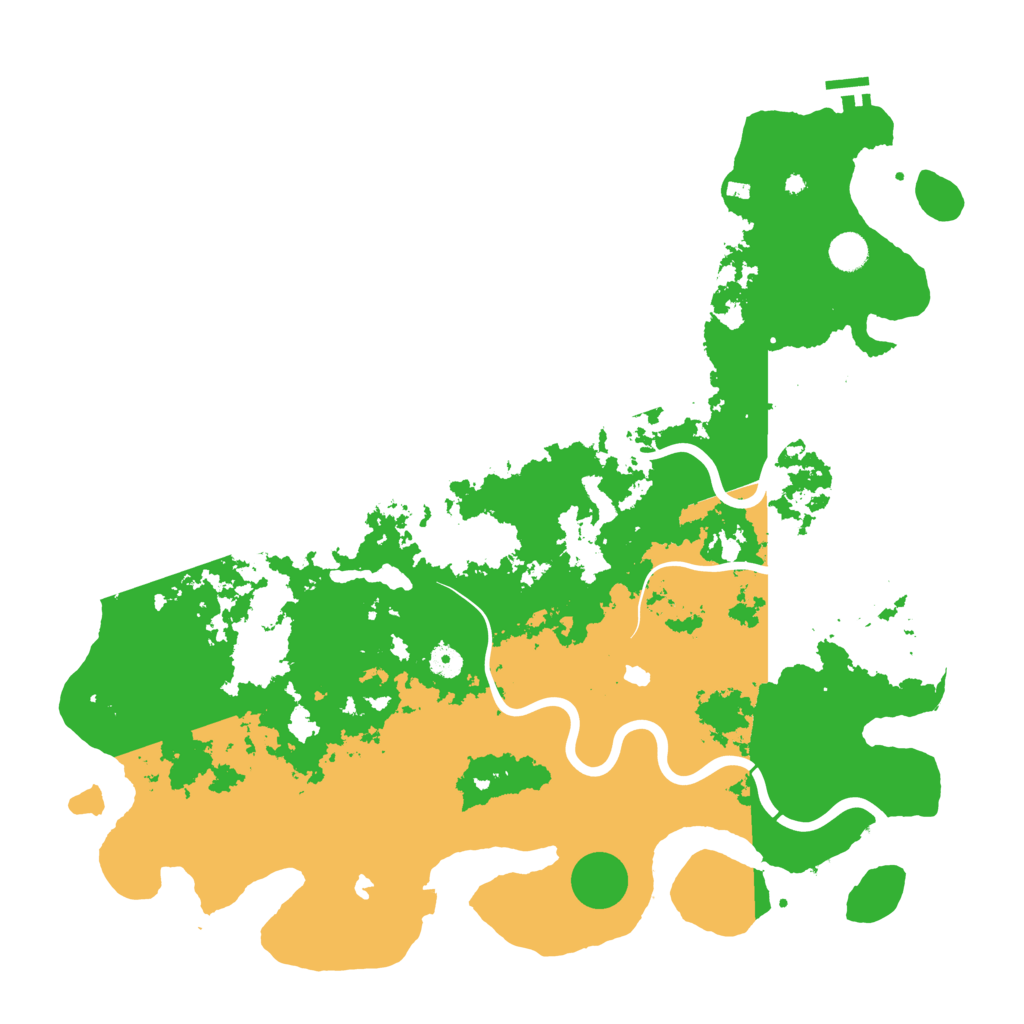 Biome Rust Map: Procedural Map, Size: 4750, Seed: 1693332987
