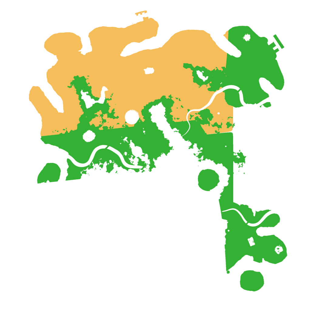 Biome Rust Map: Procedural Map, Size: 4000, Seed: 1805495011