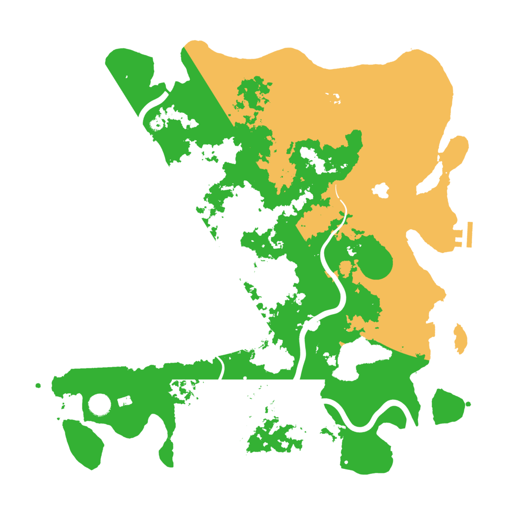 Biome Rust Map: Procedural Map, Size: 4000, Seed: 1413483328