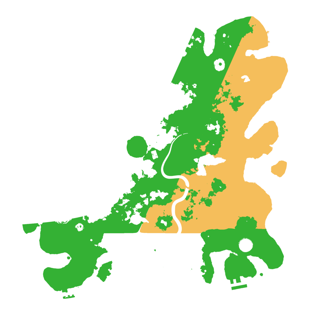 Biome Rust Map: Procedural Map, Size: 4000, Seed: 990362