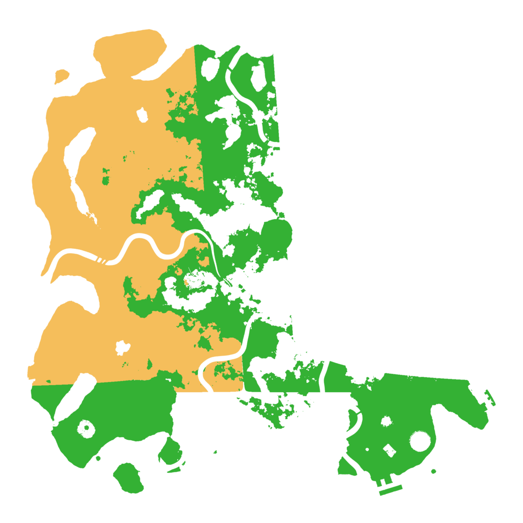 Biome Rust Map: Procedural Map, Size: 4500, Seed: 7418854