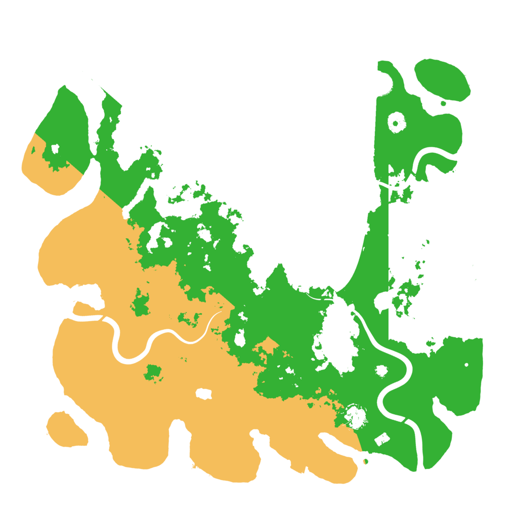 Biome Rust Map: Procedural Map, Size: 4000, Seed: 2040625133