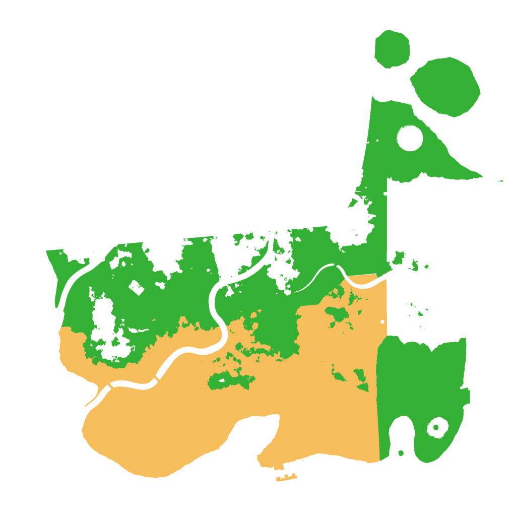 Biome Rust Map: Procedural Map, Size: 3750, Seed: 3274499